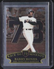 2002 Topps Chrome #125 Barry Bonds : HR 73