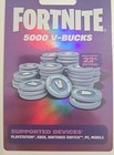 Fortnite 5000 V-Bucks Gift Card - NEW UNUSED all devices EPIC FORTNITE V BUCKS
