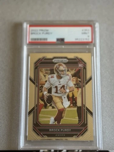 2022 Panini Prizm Brock Purdy Rookie RC #353 PSA 9 San Francisco 49ers MINT