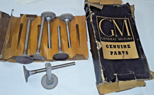 Nos 348 V8 1958-61 Chevy Exhaust Valve Lot Of 7 0.297 3747308 - 4c08 Nos 348 V8 1958-61 Chevy Exhaust Valve Lot Of 7 0.297 3747308 - 4c08
