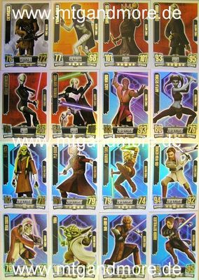 STAR WARS FORCE ATTAX SERIE 2 MASTER AUSSUCHEN 225-240
