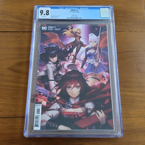RWBY #7 RECALLED Derrick Chew Walmart Variant CGC 9.8 Anime Not CBCS 
