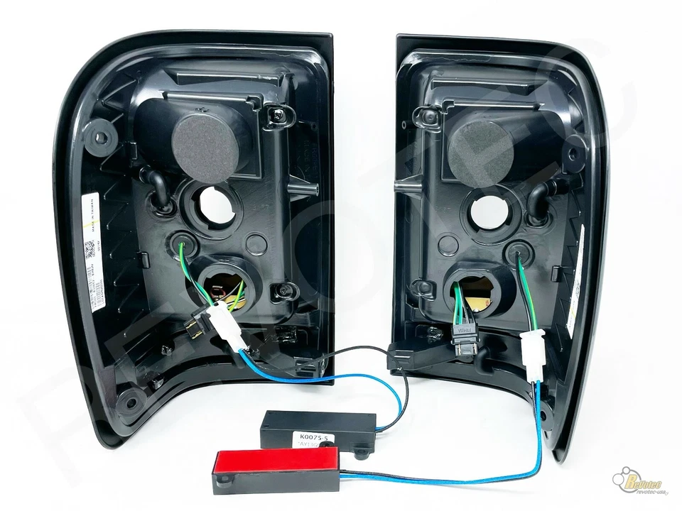 Faros y luces traseras LED negras para Ford Ranger 2001-2011 Foto 4 de 4