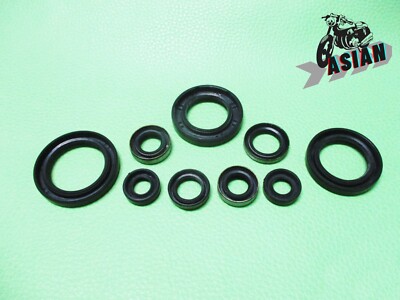 Fit Kawasaki KR150 SERPICO150 Engine Seal Set 9PCS. JAPAN [as6121
