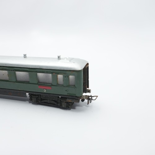#2 Marklin HO Express Train Passenger Car Pressed Steel - Picture 2 of 6