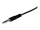 StarTech 2m Slim 3.5mm Male Female Stereo Extension Audio Cable