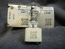 DYP 2 GE General Electric DYP 120V 600W Projection Projector Lamps LAST 2