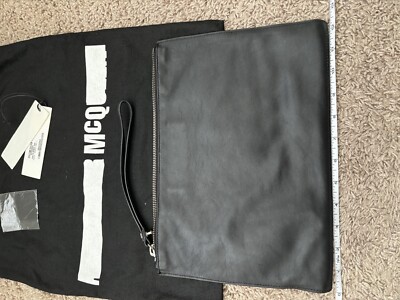 MCQ by ALEXANDER MCQUEEN Black Leather Pouch/whislet | eBay