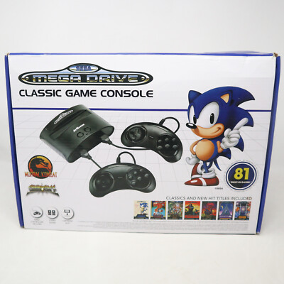 ATGAMES Sega Mega Drive Classic Konsole OVP 81 Videospiele Sonic The Hedgehog