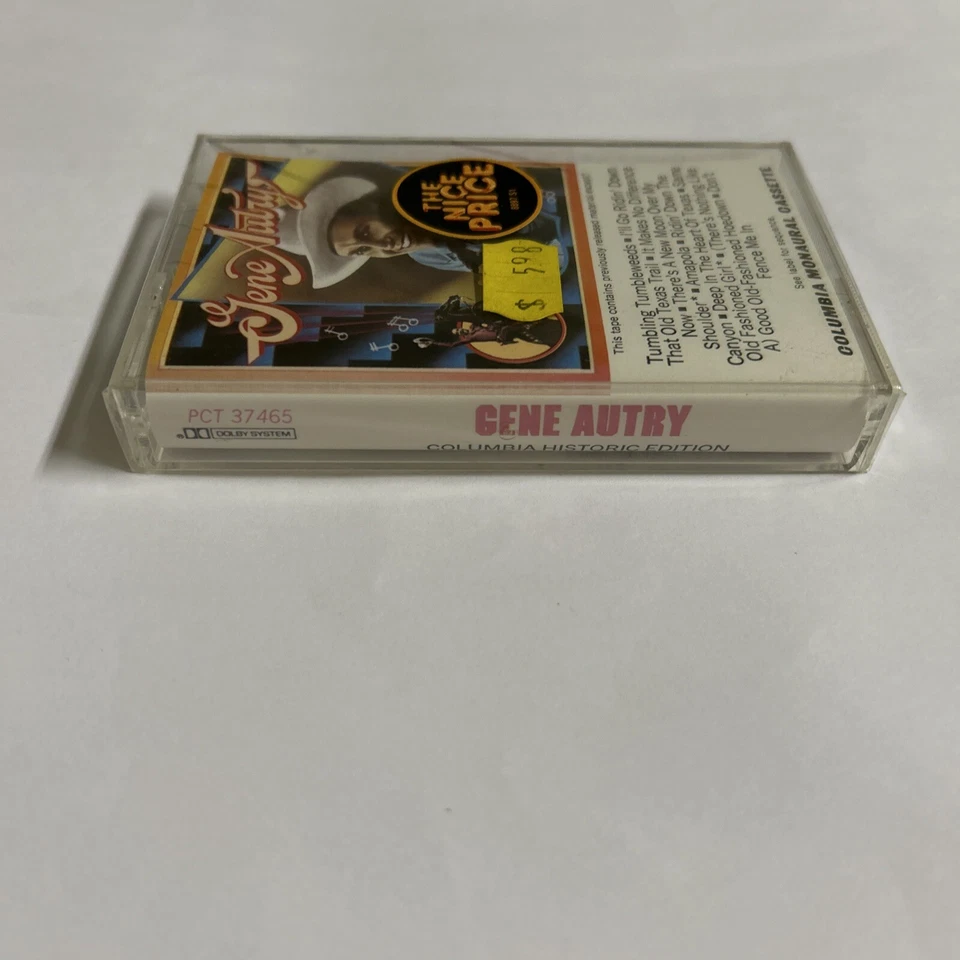 Columbia Historic Edition by Gene Autry (Cassette, Jul-1991, Columbia) NEW - Image 4 of 4
