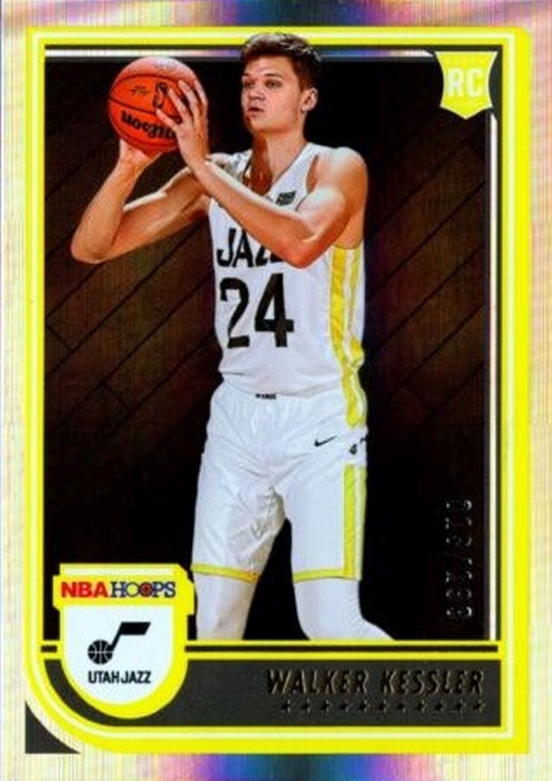 Walker Kessler 2022-23 Panini NBA Hoops Premium Box Set #252 Rookie RC /199 Jazz