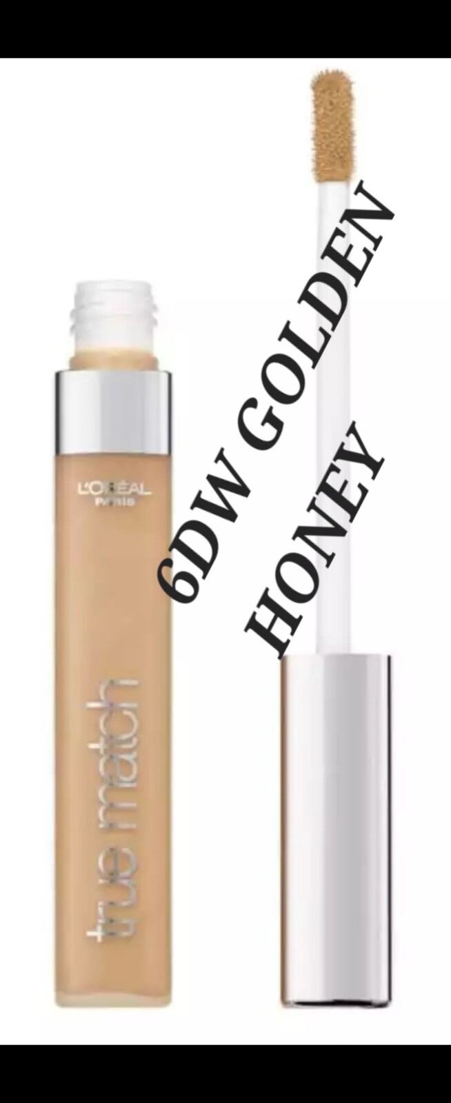 L'OREAL True Match Concealer 6.8ml - SHADE 6DW Golden HONEY NEW SEALD