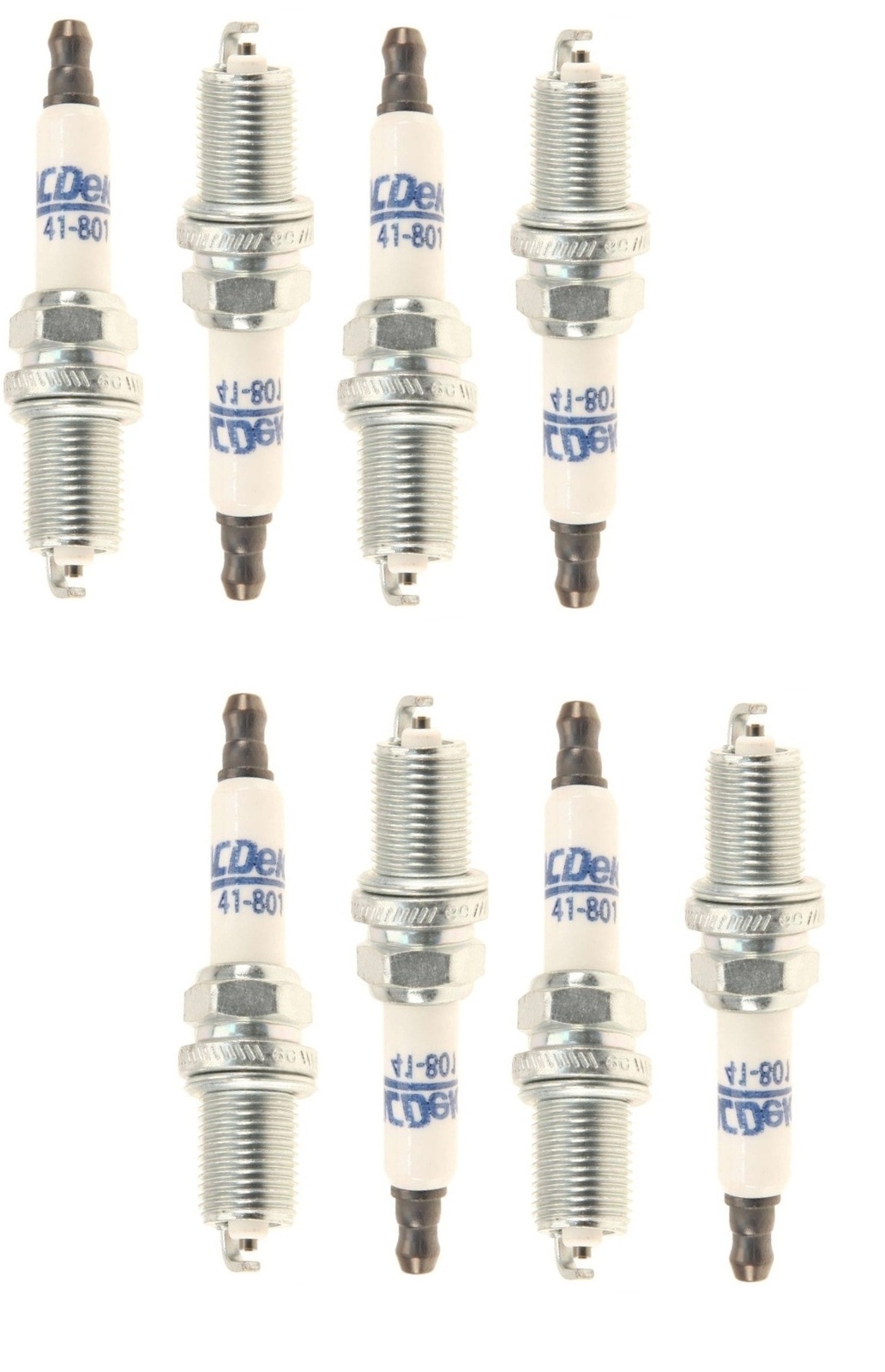 Set Of 8 Spark Plugs AcDelco For Aston Martin Virage 5.3L V8 1989-1994