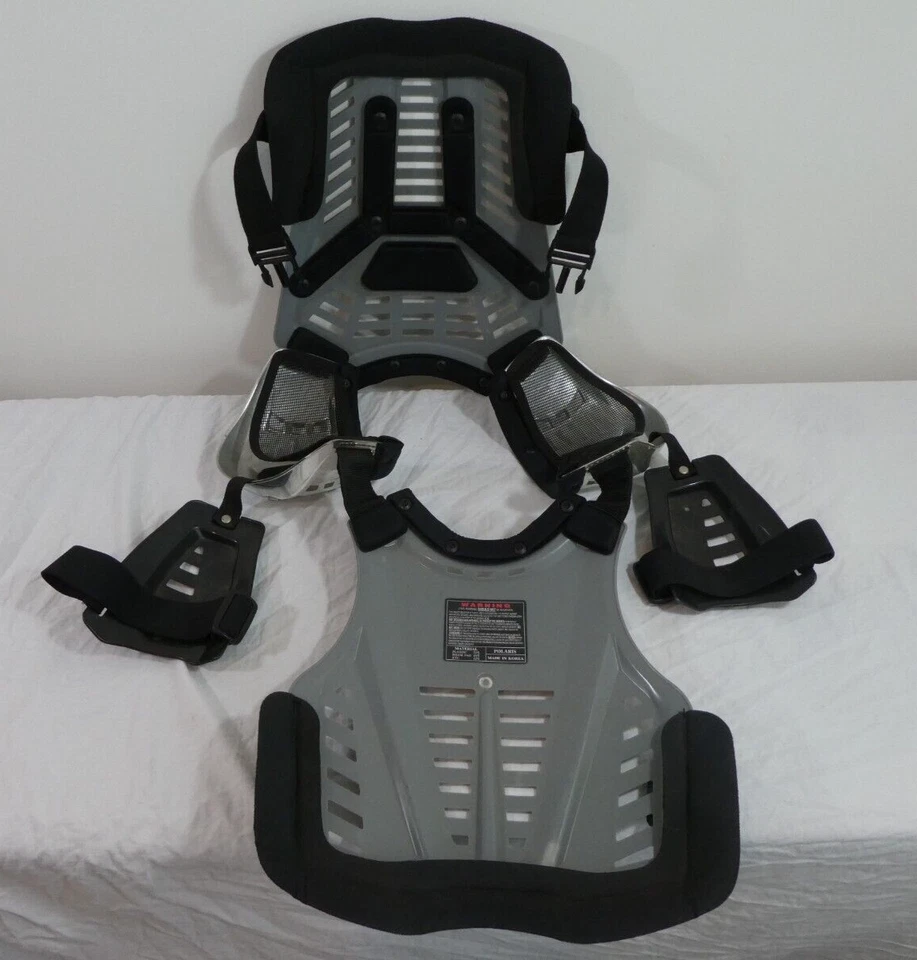 Vintage Polaris Rooster Deflector Plastic Motorcycle Made In Korea Motocross Foto 4 de 4