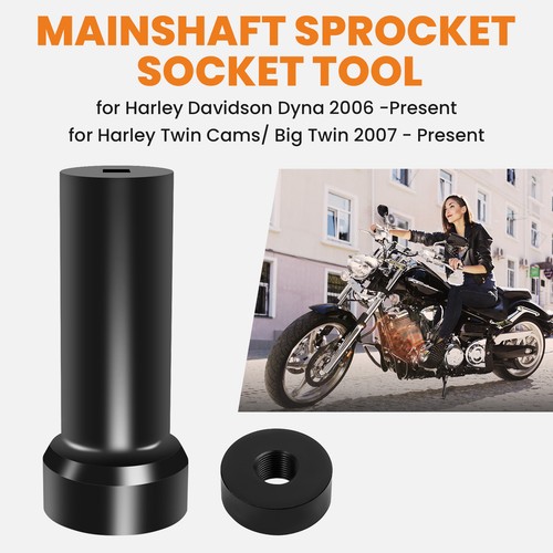 2 1/4" Mainshaft Sprocket Pulley Lock Nut Wrench Tool For Harley Twin Cams NEW - Picture 3 of 12