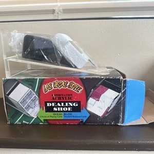 Las Vegas Style Combination Acrylic Dealing Shoe