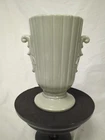 Vintage Red Wing Pottery Art Deco Vase Number 1362 Mint Green 7 And 3/4 In Tall