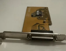 Vintage SIIG CyberPro PCI Controller Card Parallel Port JJ-P00112-S5