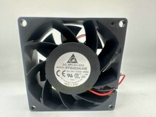 1 PCS DELTA Fan PFB0824UHE DC 24V 0.93A 8038 8cm 2 wire Cooling fan