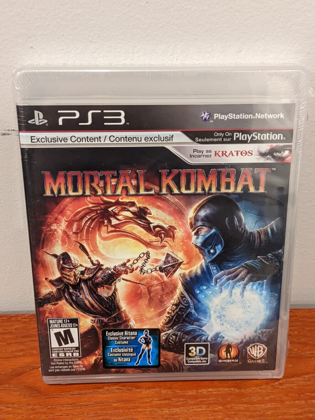 MORTAL KOMBAT KOMPLETE ED (ONLINE PASS) (new) - PlayStation 3 GAMES – Back  in The Game Video Games