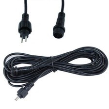 5m Verlängerungskabel Trafo Niedervolt Gartentrafo LED HALOGEN Transformator