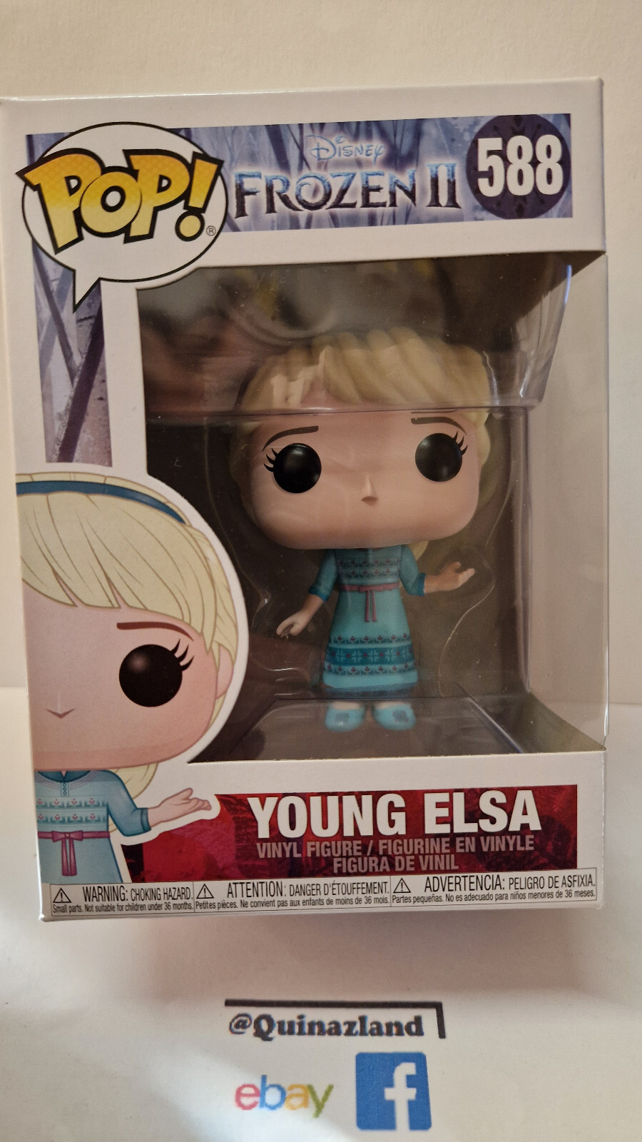 Funko Pop! Disney Frozen II #588 Young Elsa (FU02)