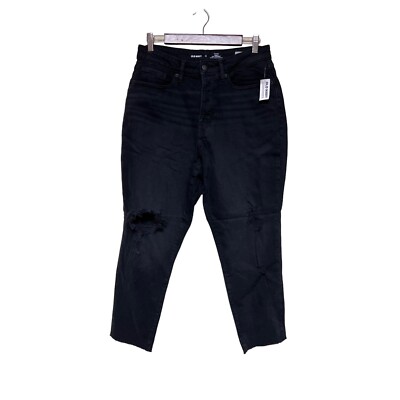 Jean Old Navy Curvy Straight Femme, Taille 12 Long, Bleu, Neuf Avec étiquettes