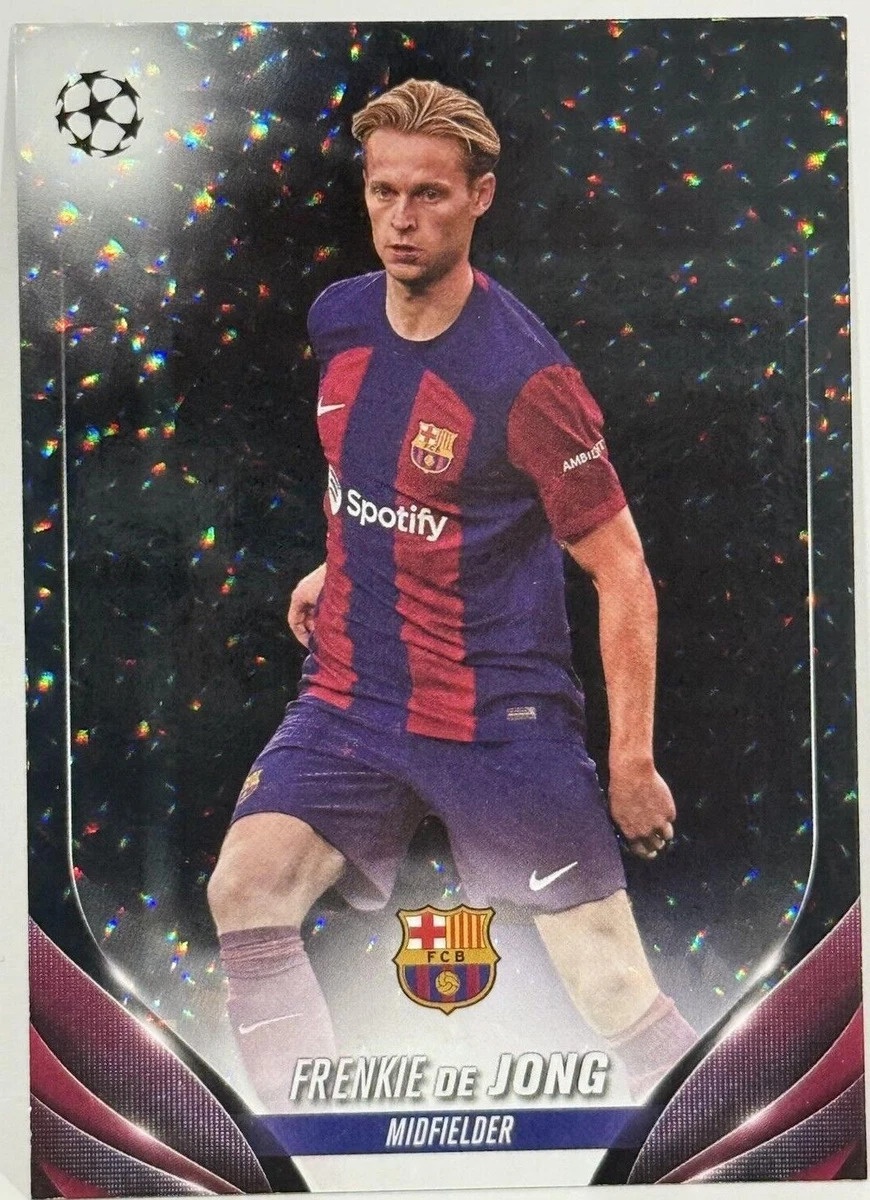 2023-24 Topps UEFA Club Competitions - Frenkie de Jong #166 | eBay