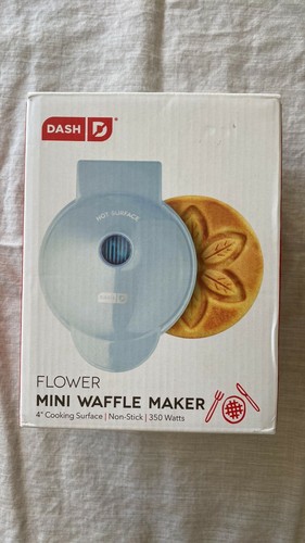 dash mini flower waffle maker