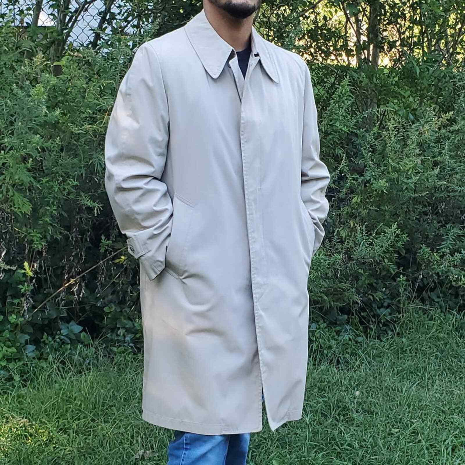 VINTAGE LONDON FOG TRENCH COAT OVERCOAT - image 1