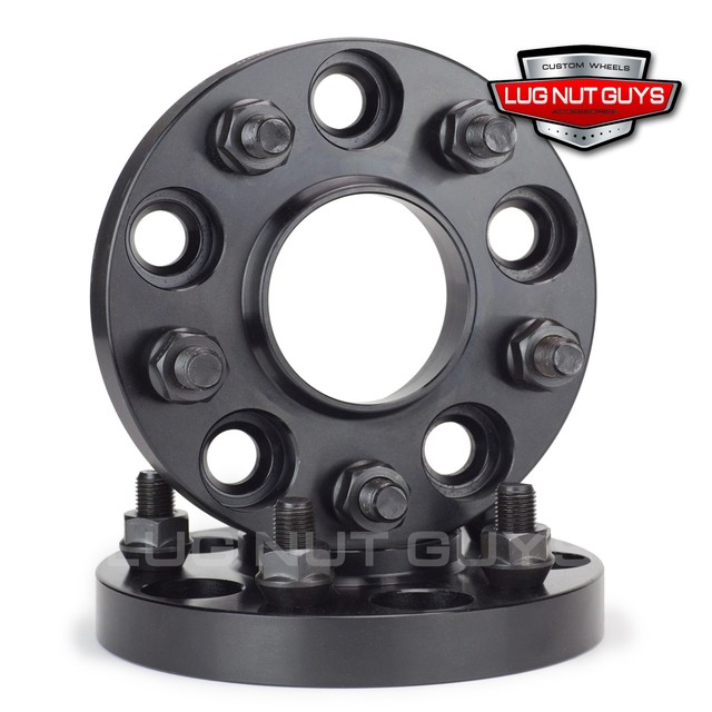2 Wheel Spacers 5x114.3 Hub Centric 20mm Black Fits Ford Mustang 1994