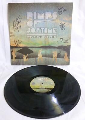 Pimps Of Joytime*   Jukestone Paradise - WHR001 - Band Signed Autographed - 2015