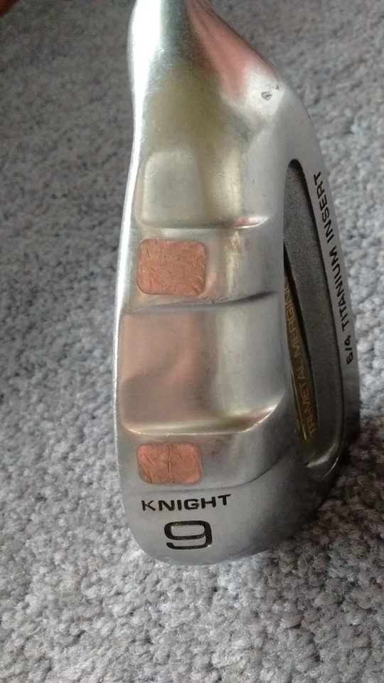 Knight Ti-TECH Tri-Metal Merging Titanium Face # 9 Iron / Light flex - Image 3 of 4