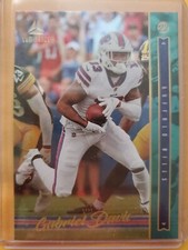 2022 Luminance Football Gabriel Davis VERTICAL #10 Teal Parallel 25/35 Buffalo