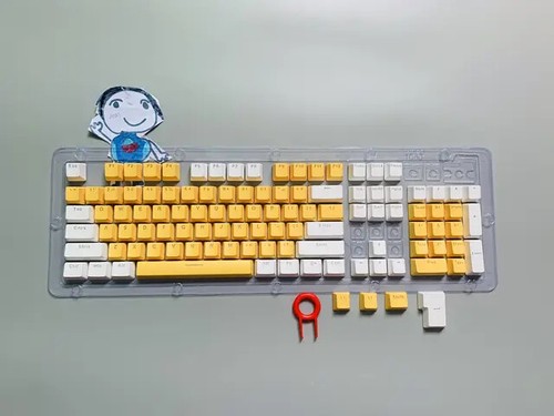 104pcs ABS Mechanical Keyboard Keycaps Set OEM Backlit Two-Color Cherry Key Cap - Picture 39 of 41