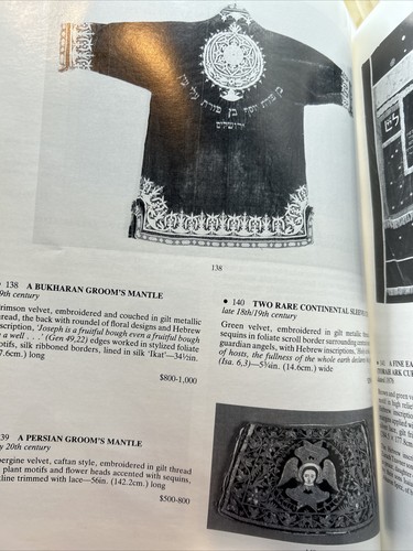 Christie’s Catalog: Judaica Books, Manuscripts & Art- June 1985-Prices Realized - Picture 9 of 10