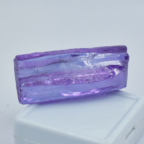 Purple Sapphire 120.23 Ct Natural Huge Rough Earth Mined CERTIFIED Gemstone Raw - Picture 2 of 13