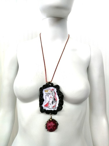 Lucifer Amulet Gothic Talisman Pendant Jewelry Devil Satan Satanic Satanist Goth - Picture 11 of 24
