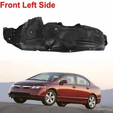 Fits 2006-2011 Civic Sedan Front Left Side Fender Splash Shield OEM# 74151SNAA10