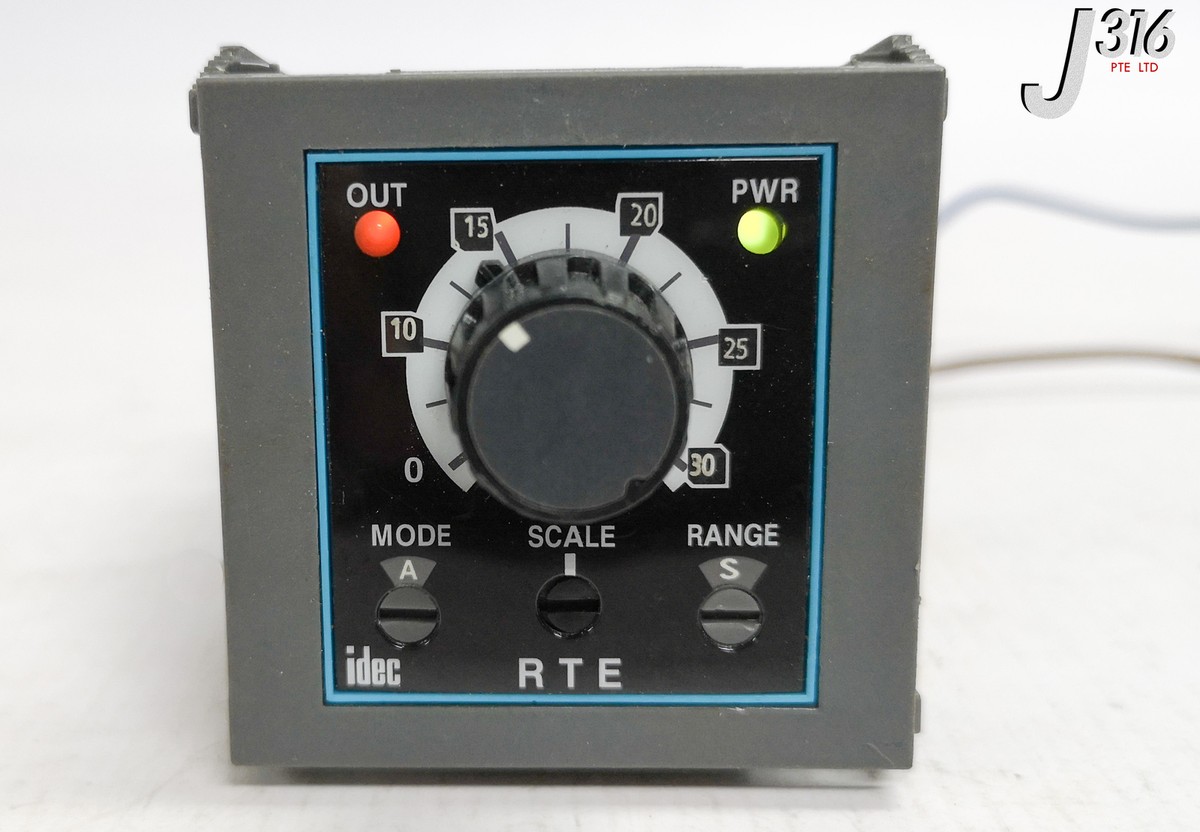 S 17833 IDEC ELECTRONIC TIMER RTE-P1AF20 | eBay