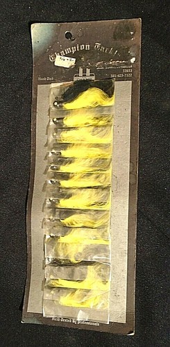 12 JIGGERS 1/16 ONZA AMARILLO Y NEGRO - NUEVO EN PAQUETE - Imagen 2 de 2