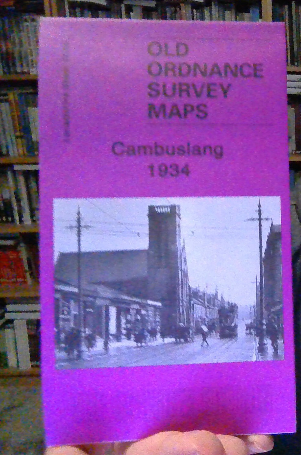 MAP OF Cambuslang 1934: Lanarkshire Sheet 11.05 by Gilbert Torrance Bell NEW
