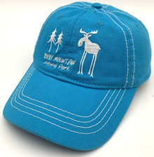 Rocky Mountain National Park Kids Hat Snapback Light Blue Rockies Camp Hike