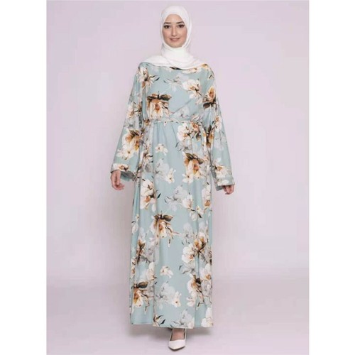 Ramadan Kaftan Abaya Muslim Women Long Dress Maxi Robe Dubai Party Gown Abayas - Picture 155 of 220