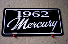 1962 Mercury license plate car tag 62 Monterey Meteor Comet Marauder