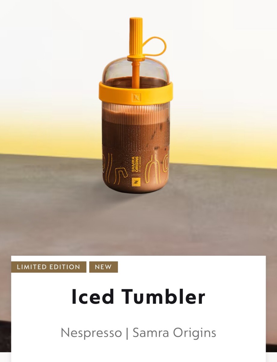 Nespresso Samra Origins by The Weeknd Iced Tumbler Limited Edition