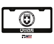 Hre Performance Wheels License Plate Frame Street Racing Usa