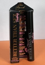 NIB TOO FACED Better Than Sex Foreplay 24 Hour Lash Primer in Black 0.27 fl oz