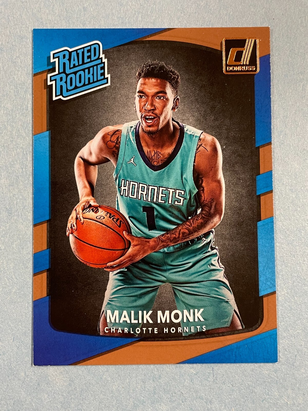 2017-18 Donruss Rated Rookie Malik Monk RC #190 Rookie Charlotte Hornets