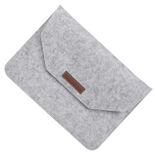 2 Count Notebook-Handtasche Laptoptasche Aus Filz Büchertasche Laptophülle - Bild 8 von 12